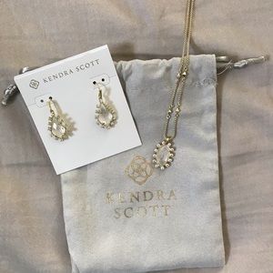 Kendra Scott Juniper Earring/Brett Necklace Set